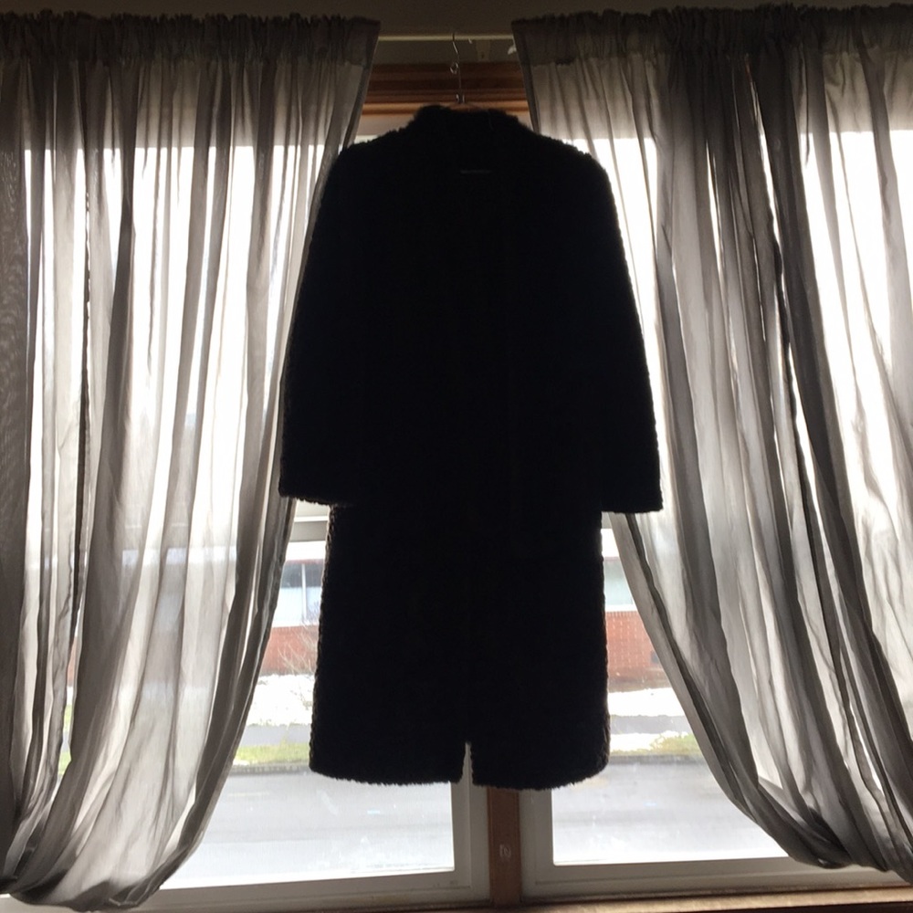 Vintage Faux Fur with Attached Stole